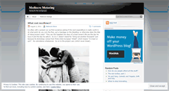 Desktop Screenshot of mediocremotoring.wordpress.com