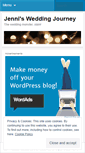 Mobile Screenshot of jenniswedding.wordpress.com