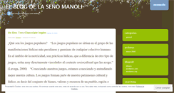 Desktop Screenshot of mmanoli.wordpress.com