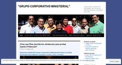 Desktop Screenshot of grupocorporativoministerial.wordpress.com