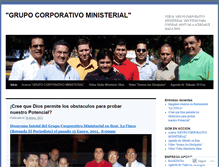 Tablet Screenshot of grupocorporativoministerial.wordpress.com