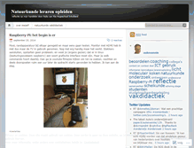 Tablet Screenshot of natuurkundeleraar.wordpress.com
