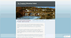 Desktop Screenshot of michaelmasfestival.wordpress.com