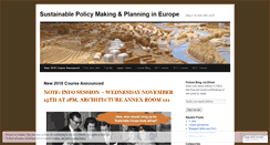 Desktop Screenshot of europestudies.wordpress.com