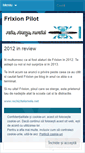 Mobile Screenshot of frixion.wordpress.com