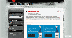 Desktop Screenshot of brainblizzard.wordpress.com