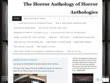 Tablet Screenshot of horroranthology.wordpress.com