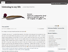 Tablet Screenshot of listening2life.wordpress.com