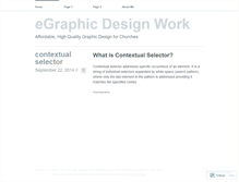 Tablet Screenshot of egraphicdesigner.wordpress.com