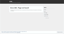 Desktop Screenshot of kunaphotography.wordpress.com