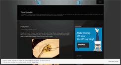 Desktop Screenshot of foodlunatic.wordpress.com