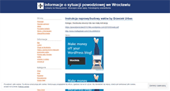 Desktop Screenshot of powodzwroclaw2010.wordpress.com