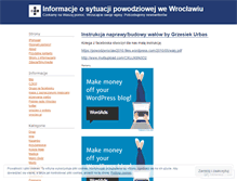 Tablet Screenshot of powodzwroclaw2010.wordpress.com