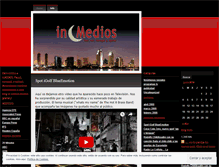 Tablet Screenshot of inmedios.wordpress.com