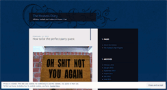Desktop Screenshot of hostessdiary.wordpress.com