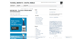 Desktop Screenshot of digitalnibble.wordpress.com