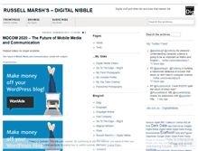 Tablet Screenshot of digitalnibble.wordpress.com