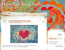 Tablet Screenshot of marsellasbookends.wordpress.com