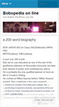 Mobile Screenshot of bobopedia.wordpress.com