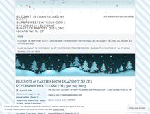 Tablet Screenshot of elegant18longisland.wordpress.com