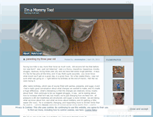 Tablet Screenshot of mommytoo.wordpress.com