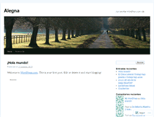 Tablet Screenshot of aleiramalegna.wordpress.com
