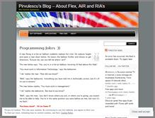 Tablet Screenshot of pirvulescu.wordpress.com