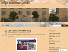 Tablet Screenshot of ampamarianocastillo.wordpress.com