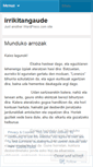 Mobile Screenshot of irrikitangaude.wordpress.com