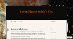 Desktop Screenshot of beyondtheotherside.wordpress.com