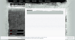 Desktop Screenshot of exoffenders.wordpress.com