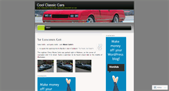 Desktop Screenshot of coolclassiccars.wordpress.com