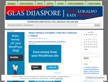 Tablet Screenshot of dijaspora.wordpress.com