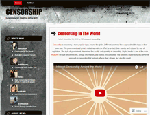 Tablet Screenshot of censorship309.wordpress.com
