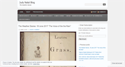 Desktop Screenshot of judynatalblog.wordpress.com