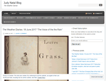 Tablet Screenshot of judynatalblog.wordpress.com