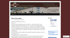 Desktop Screenshot of christcenterupdates.wordpress.com