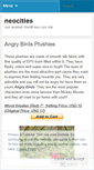 Mobile Screenshot of neocities.wordpress.com