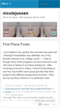 Mobile Screenshot of nicolejussen.wordpress.com