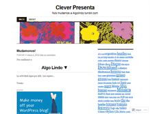 Tablet Screenshot of cleverpresenta.wordpress.com