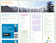 Tablet Screenshot of bothsidesofthebar.wordpress.com