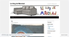 Desktop Screenshot of manstad.wordpress.com
