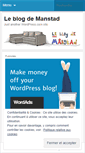 Mobile Screenshot of manstad.wordpress.com