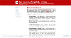 Desktop Screenshot of digitaltownsquaredallas.wordpress.com