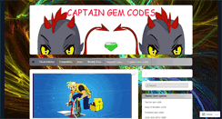 Desktop Screenshot of captaingemcodes.wordpress.com