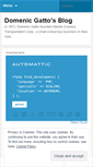 Mobile Screenshot of domenicgatto.wordpress.com