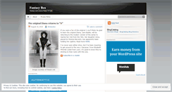 Desktop Screenshot of fantasybox.wordpress.com