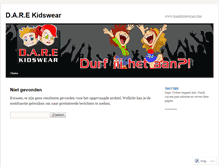 Tablet Screenshot of darekidswear.wordpress.com