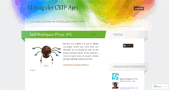 Desktop Screenshot of colegioajei.wordpress.com
