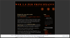 Desktop Screenshot of oltreweb.wordpress.com
